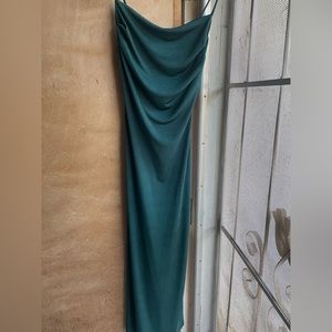 Green Flowy Dress